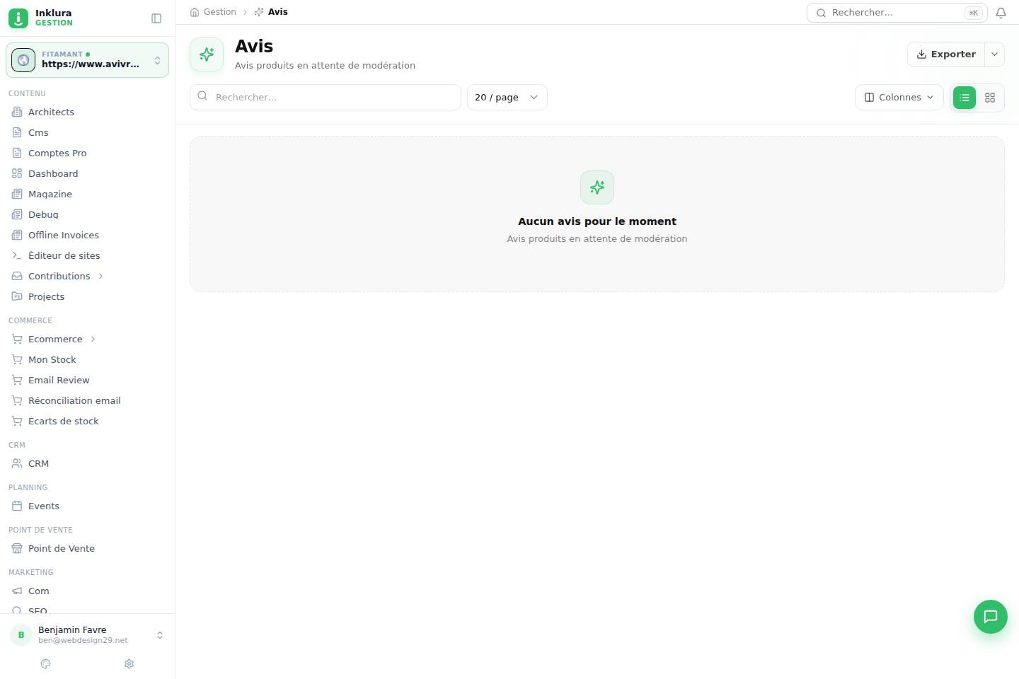 Avis — Vue d'ensemble de Avis